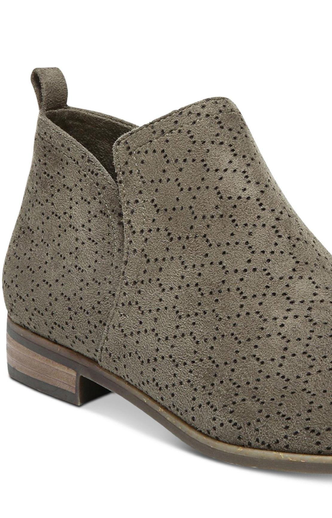 Dr. Scholl's Women's Rate Perforated Bootie Green Size 6.5 M