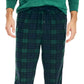 Nautica Men's Sustainably Crafted Cozy Fleece Pants Green Size Large