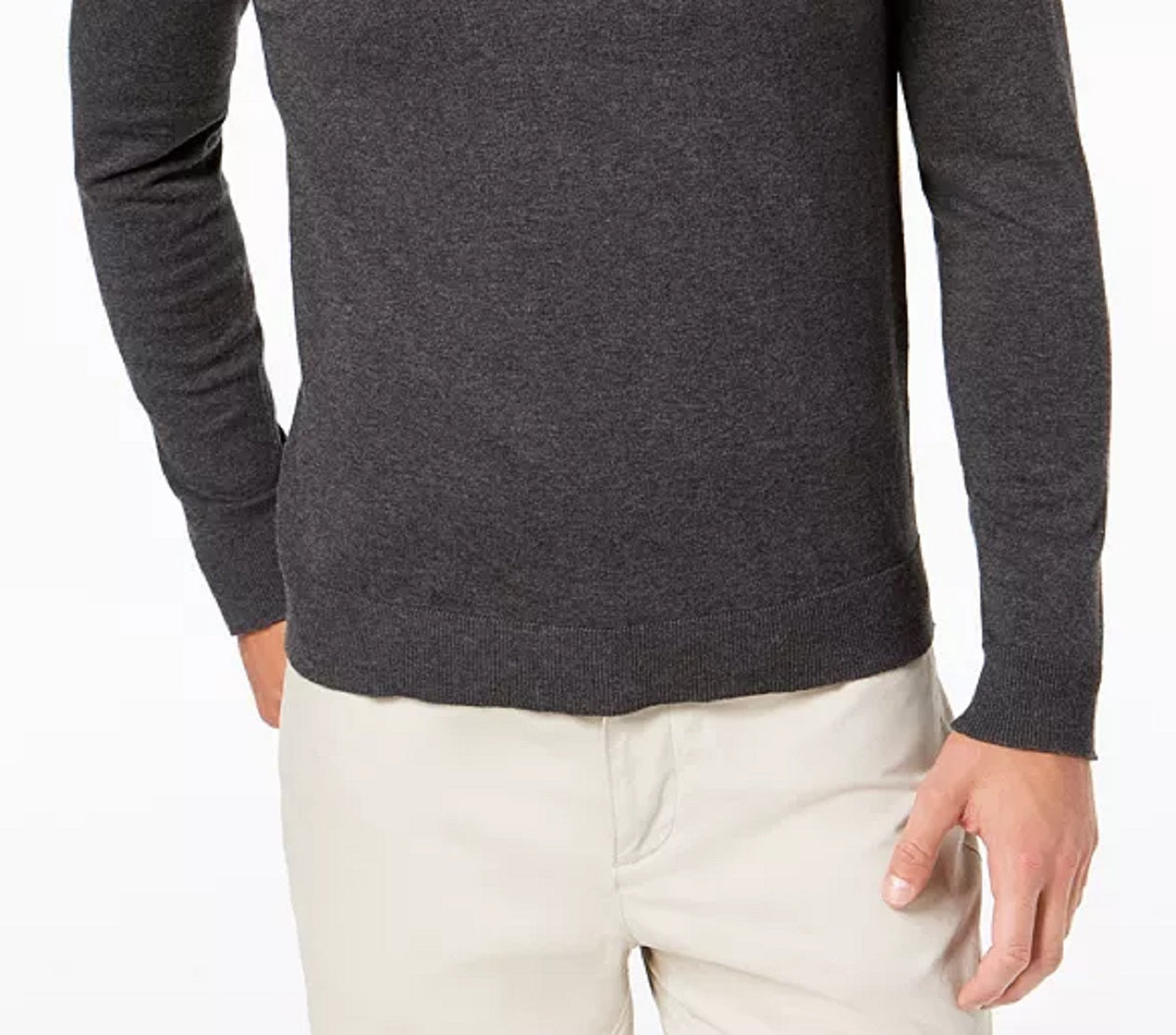 Alfani Men's Turtleneck Knit Sweater Black Size Small