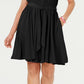 Charter Club Women's Belted Dress Black Size 2 Petite