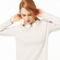 Charter Club Women's Layered Look Cashmere Sweater Brown Size X-Small