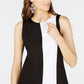 INC International Concepts Women's Colorblocked Top Black Size XX-Large