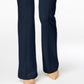 INC International Concepts Women's High Waist Bootcut Pants Blue Size 16
