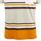 American Rag Men's Explorer Stripe V Neck T-Shirt Gray Size XX-Large