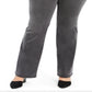 Style & Co Women's Plus Power Sculpt Bootcut Jeans Black Size 22W