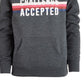 ID Ideology Big Girl's Graphic Print Hoodie Grey Size Medium