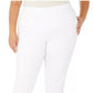 Charter Club Women's Pull on Skinny Pants White Size 22W