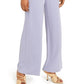 Bar III Women's Sleeveless Straight Leg Jumpsuit Purple Size 10