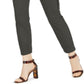 INC International Concepts Women's Slim Leg Cargo Utility Pants Green Size 16