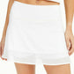 Ideology Women's Shadow Stripe Skort White Size Large