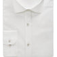Bar III Men's Organic Cotton Tonal Coral-Print Slim Fit Dress Shirt White Size Medium