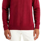 Club Room Men's Chunky Cable Knit Turtleneck Sweater Red Size X-Large
