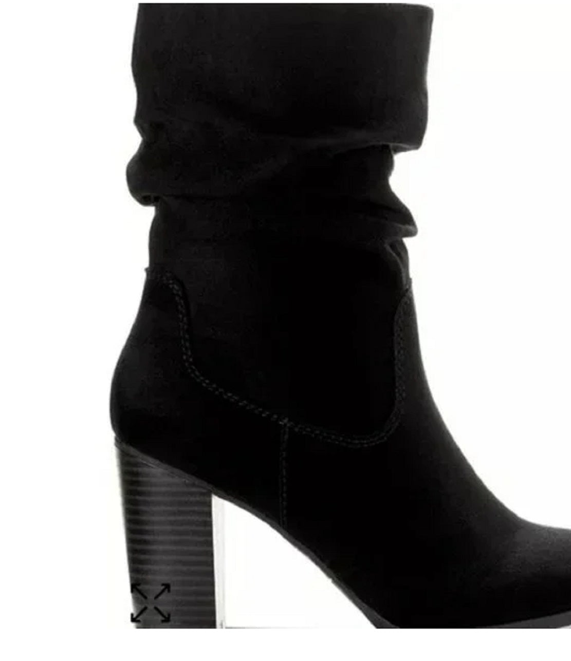 Style & Co Women's Saraa Slouch Mid-Shaft Boots Black Size 6 M