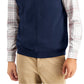 Club Room Men's Solid V Neck Sweater Vest Blue Size X-Large