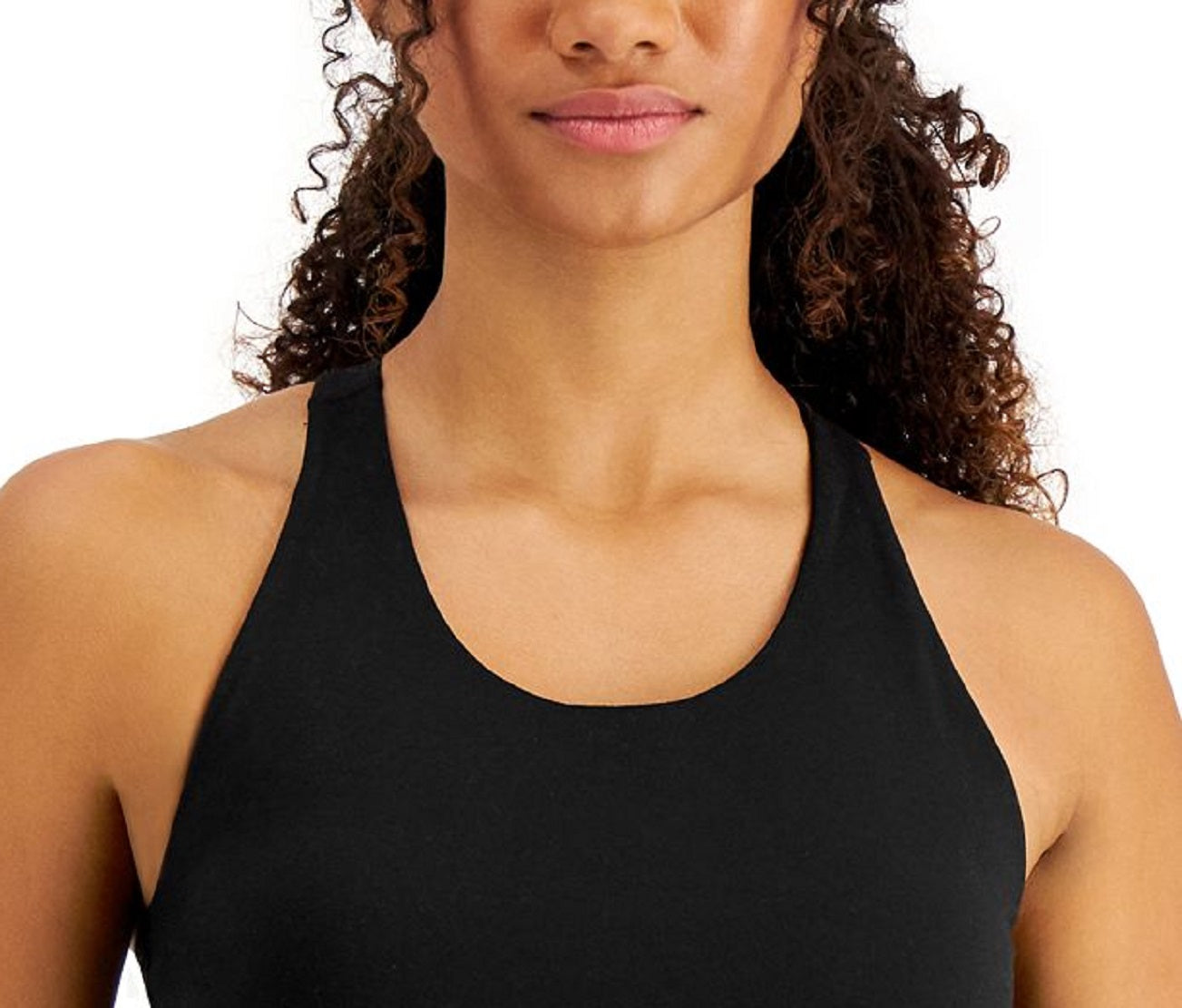 ID Ideology Women's Sweat Set Low Impact Sports Bra Black Size Medium