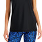 Ideology Women's Tank Top Black Size XX-Large
