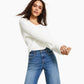 Style & Co Women's Wide Leg Cropped Jeans Blue Size 6