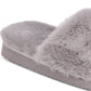 INC इंटरनेशनल कॉन्सेप्ट्स वुमन की यूरी पॉलिएस्टर स्लिप ऑन स्लाइड्स ग्रे साइज़ 5 M