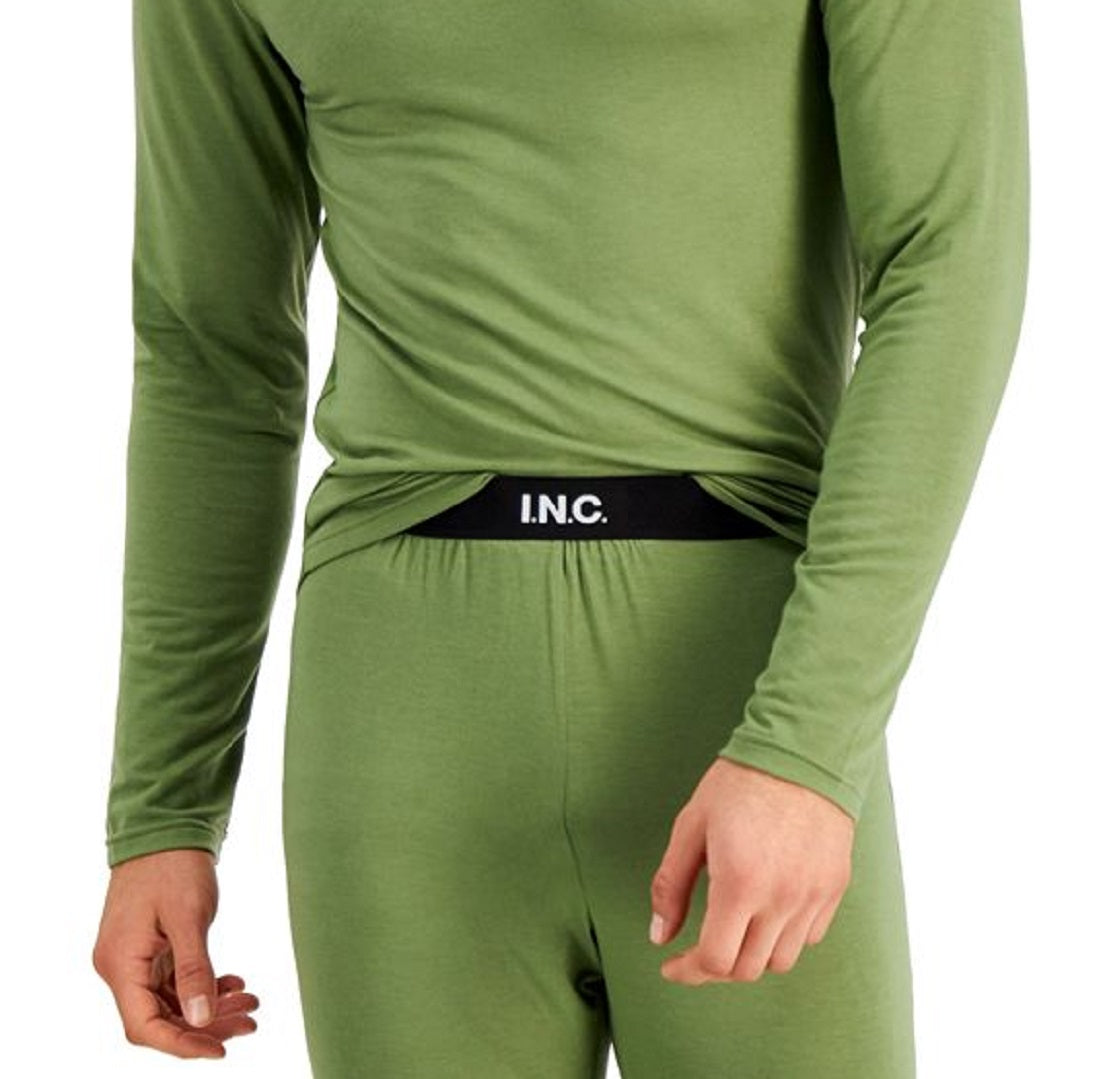 INC International Concepts Men's Pajama Top Green Size Large
