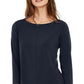 Alfani Women's Boat Neck Tunic Blue Size Petite Small