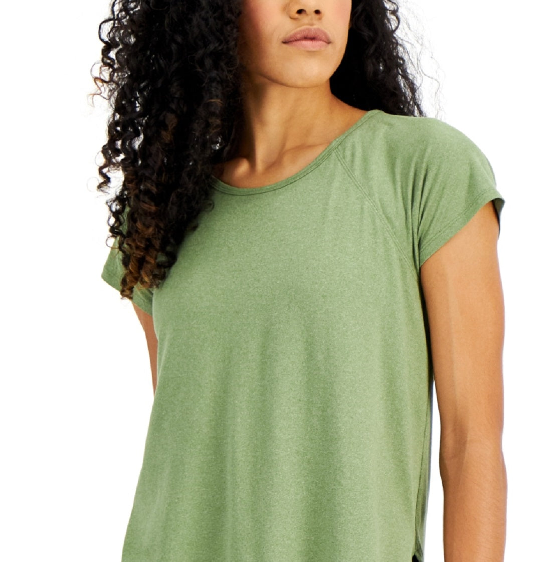 ID Ideology Women's Sweat Set T-Shirt Green Size Small