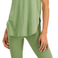 ID Ideology Women's Sweat Set T-Shirt Green Size Small