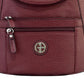 Giani Bernini Women's Pebble Backpack Red Size Regular
