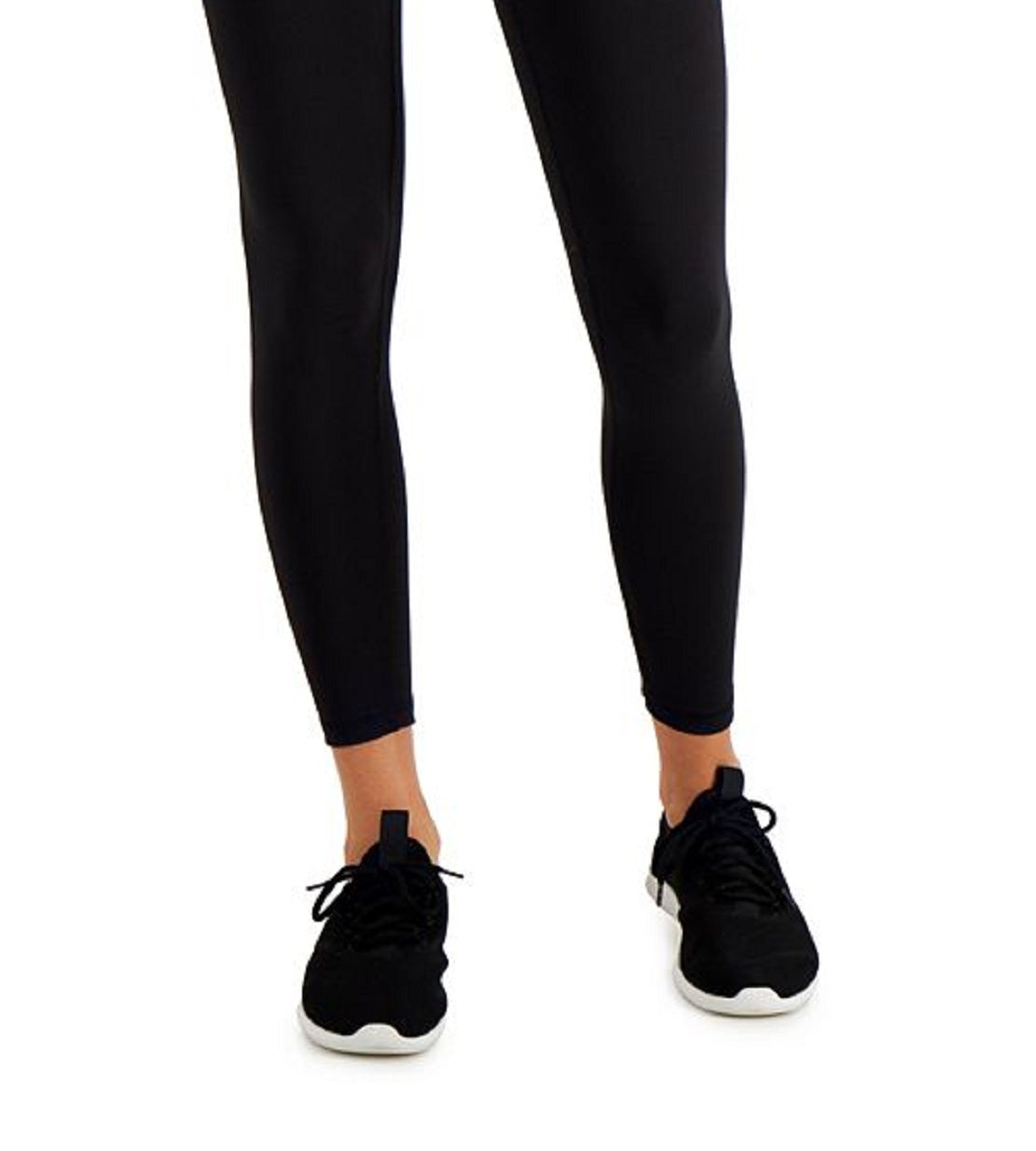 ID Ideology Women's Compression Back Zip 7/8 Leggings Black Size X-Small