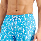 Club Room Men's Mahalo Hula 7 Swim Trunks Blue Size XX-Large