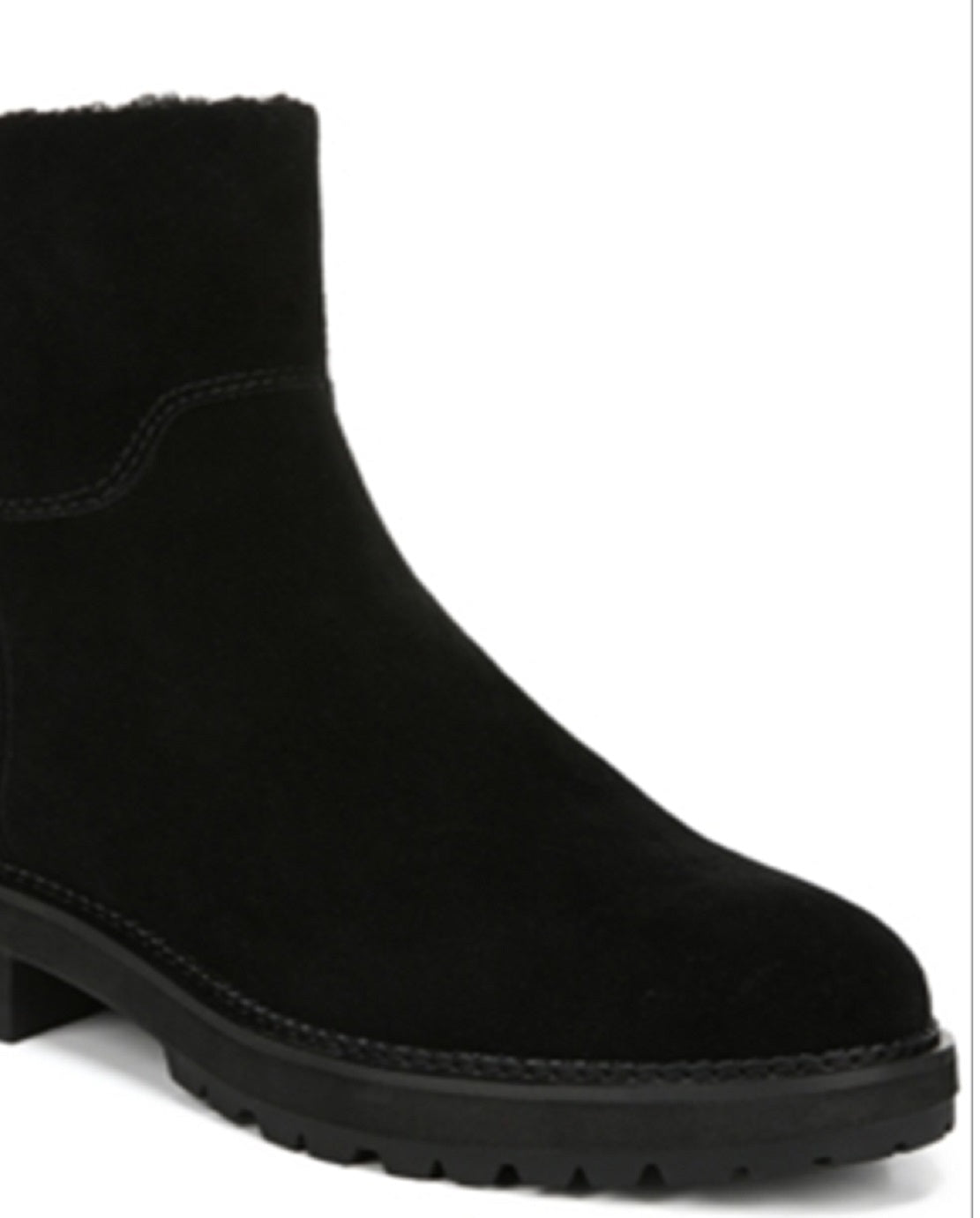 Franco Sarto Women's Roalba Ankle Boot Black Size 7.5 M