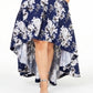 Speechless Women's Trendy Plus Strapless High Low Gown Blue Size 22