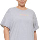 DKNY Women's Womens Plus Running Yoga Shirts & Tops Gray Size 2X
