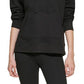 DKNY Women's Logo Hoodie Black Size Small
