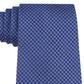 Calvin Klein Men's Micro Solid Tie Blue Size Regular