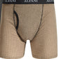Alfani Men's 5 Pk Tile & Solid Boxer Briefs Brown Size Small