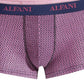 Alfani Men's 5 Pk Solid & Geo-Print Trunks Purple Size Medium