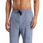 Club Room Men's Lightweight Striped Jogger Pajama Pants Blue Size X-Large