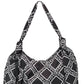 INC International Concepts Women's Nosida Soft Nylon Tote Bag Black Size Regular