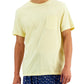 Club Room Men's 2 Pc Solid T-Shirt & Printed Pants Pajama Set Blue Size Small
