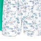 Club Room Men's 2 Pk Tropical & Solid Boxer Shorts Green
