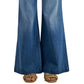 Inc International Concepts Women's High-Rise Wide-Leg Jean Blue Size 12