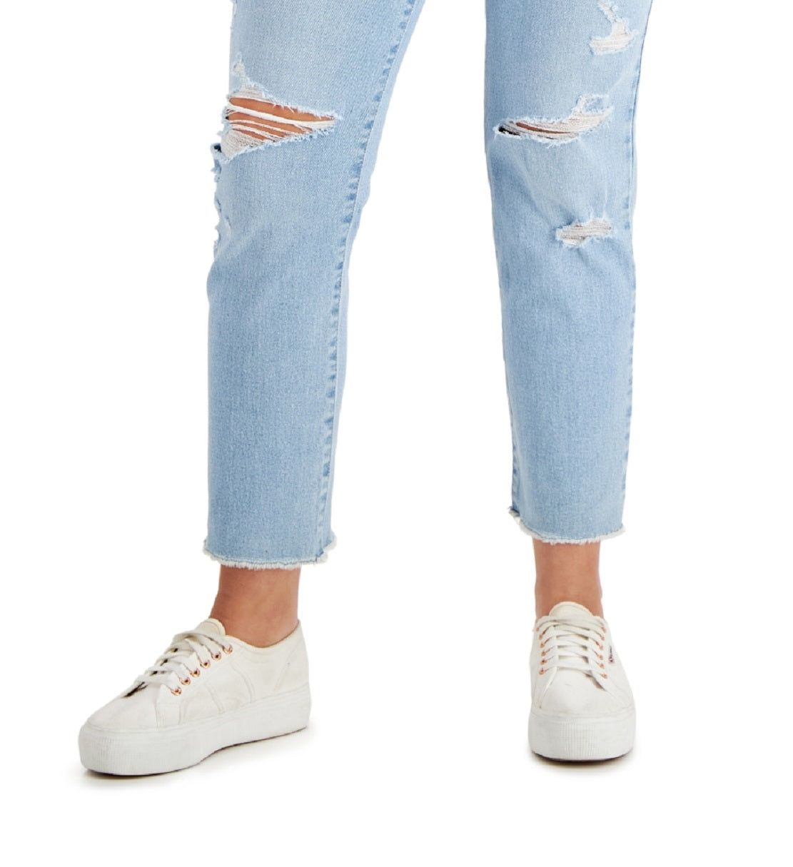 Style & Co Women's Girlfriend Jeans Blue Size 10