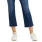 Style & Co Women's Button Fly Cropped Jeans Blue Size 12