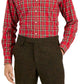 Club Room Men's Regular Fit Cotton Dress Shirt Red Size 16X32X33