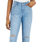 Style & Co Women's Curvy Fit Skinny Jeans Blue Size 4