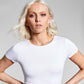 And Now This Women's Crewneck Bodysuit White Size Small