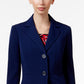 Kasper Women's Two Button Blazer Blue Size 6