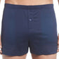 Hanro Men's Cotton Sporty Knit Boxers Blue Size X-Large