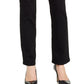 Charter Club Women's Lexington Tummy Control Straight Leg Jeans Short Black Size 6