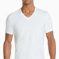 Nike Men's Everyday Stretch V Neck 2 Pack T-Shirts White Size Small